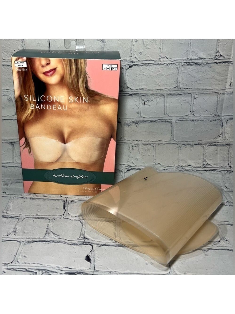 Fashion Forms Silicone Skin Bandeau Bra Size Large